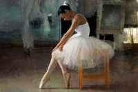 Caleigh posed painted